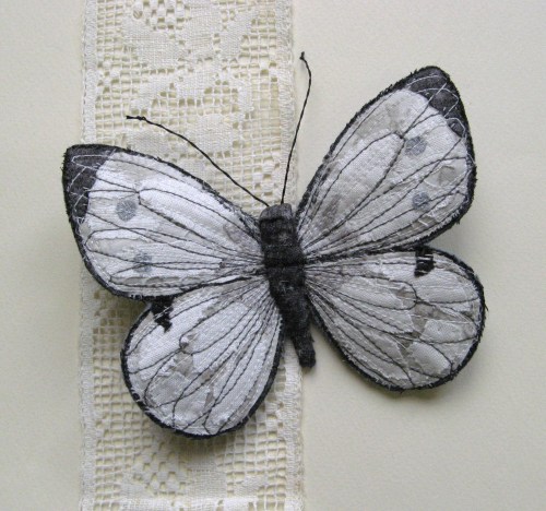 garden and four butterflies for MIB 115